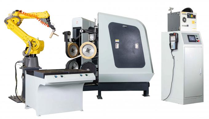 Máquina de moedura totalmente automático, máquina lustrando industrial do CNC