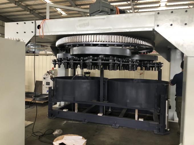 Máquina de polonês industrial automática giratória do metal para produtos complexos da forma